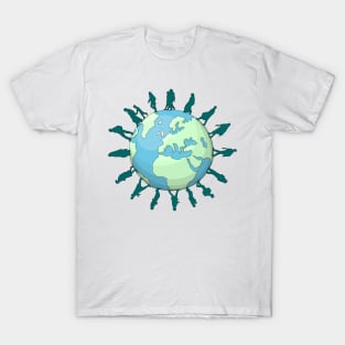 immigration around the world T-Shirt